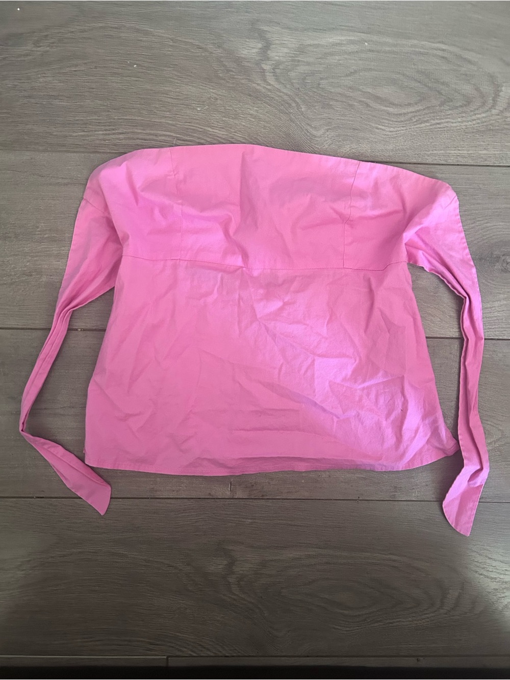 Strapless Pink Women’s Top